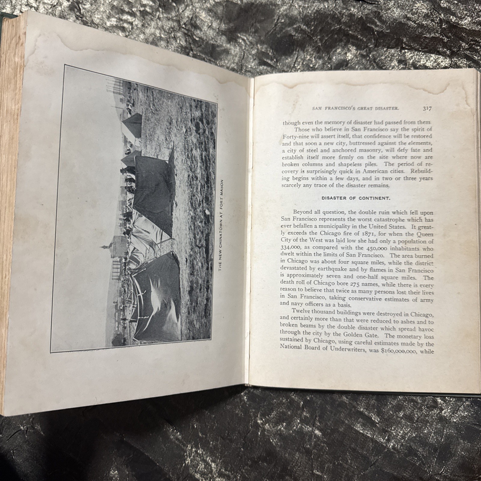 SAN FRANCISCO’S GREAT DISASTER 1906 EARTHQUAKE PICTORIAL BOOK SYDNEY TYLER