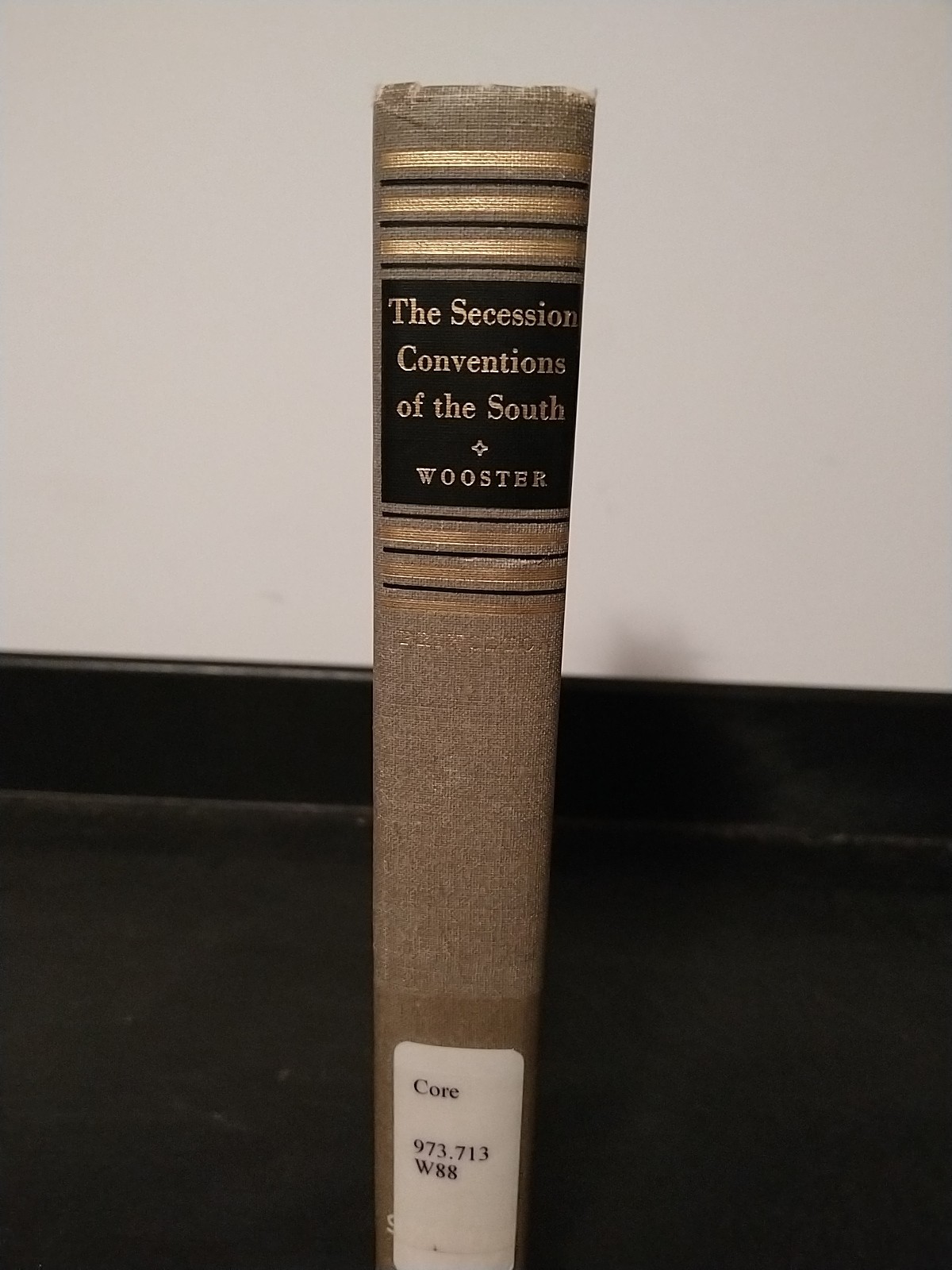 The Secession Conventions of The South – Ralph Wooster 1962 Princeton Hardcover