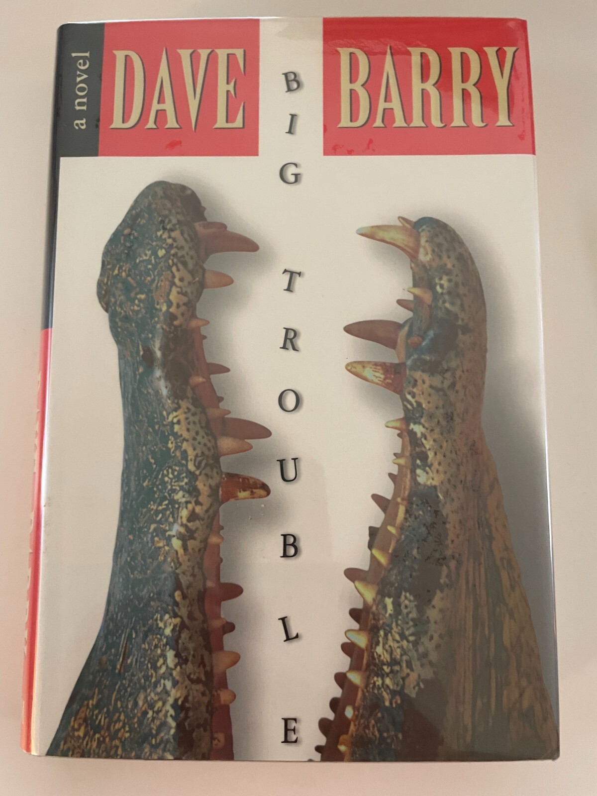 #signed Dave Barry: Big Trouble, signed 5th HB w DJ