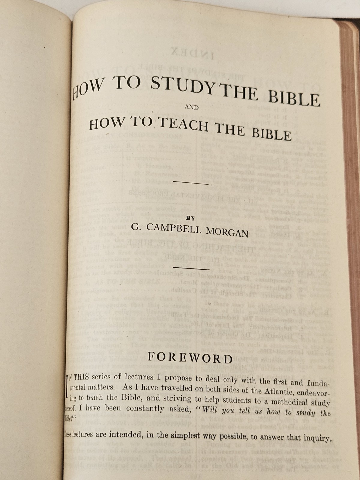 The System Study Bible 1927 Revised and Enlarged Edition Leather (Rare)