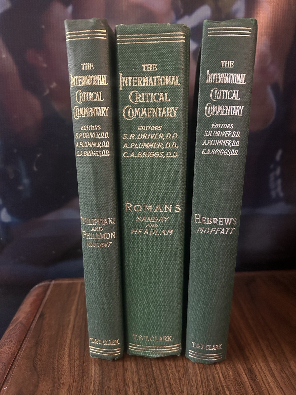 The International Critical Commentary Romans Hebrews Galatians Philippians Clark