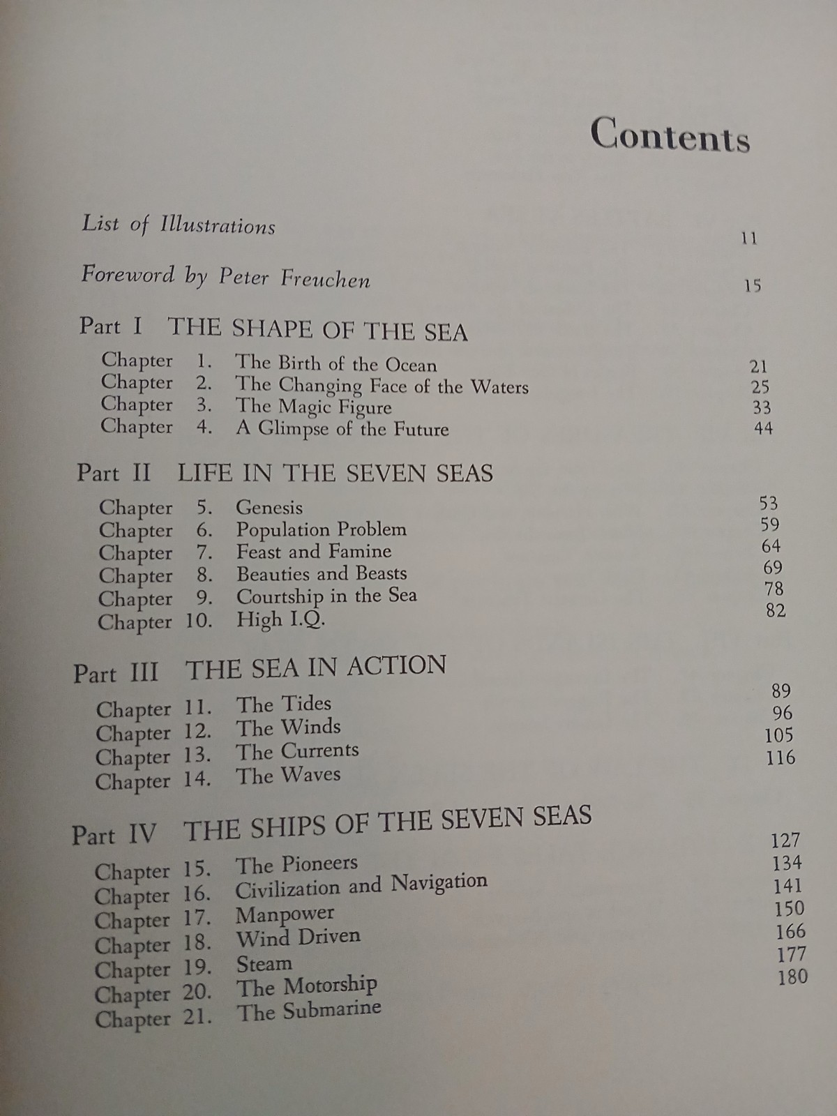 Vintage 1957 1st Edition Peter Freuchen Book of the Seven Seas HC Maps Illust