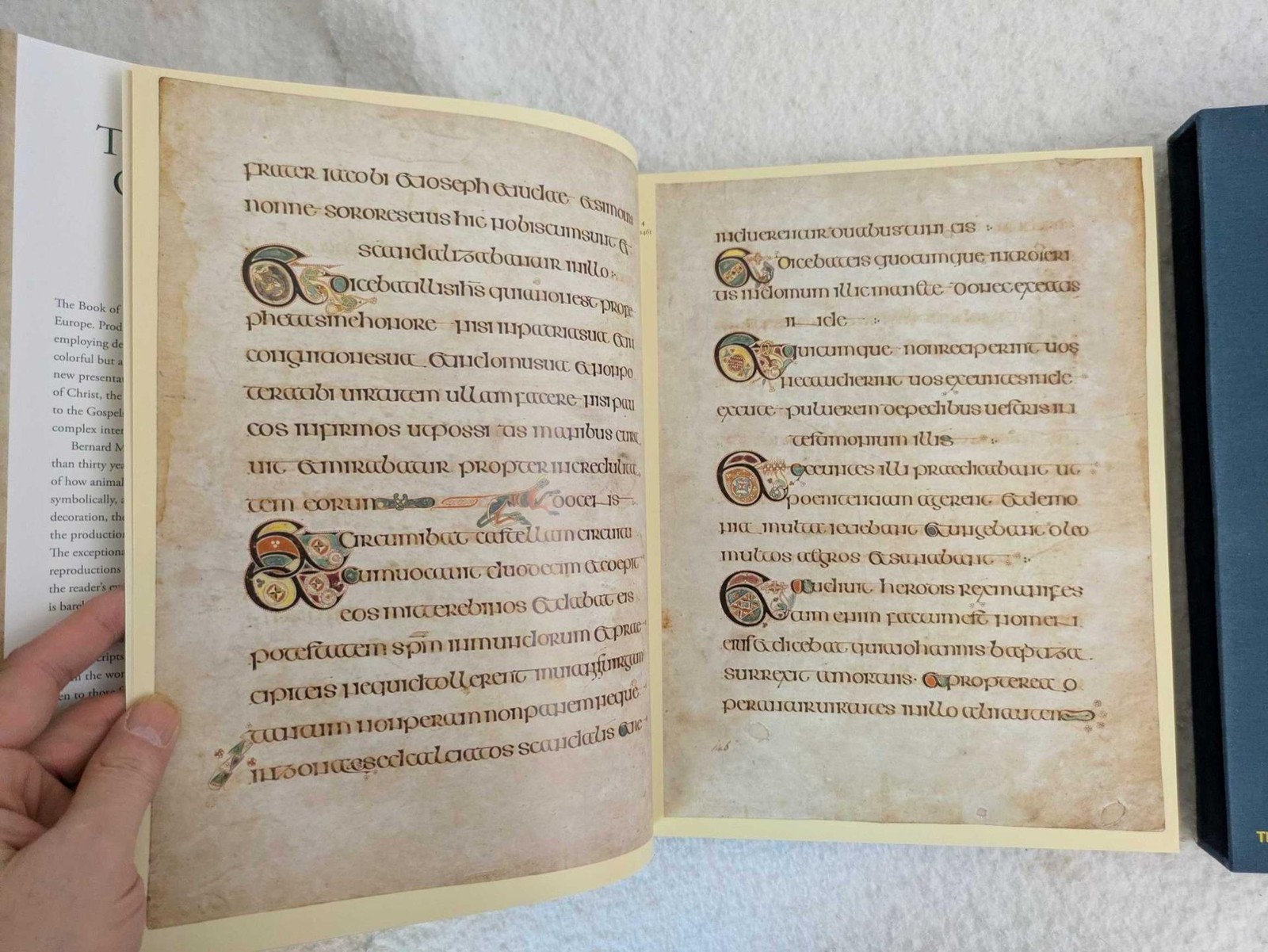 Bernard Meehan THE BOOK OF KELLS 2012 Thames & Hudson, NY 1stEd w/Slipcase