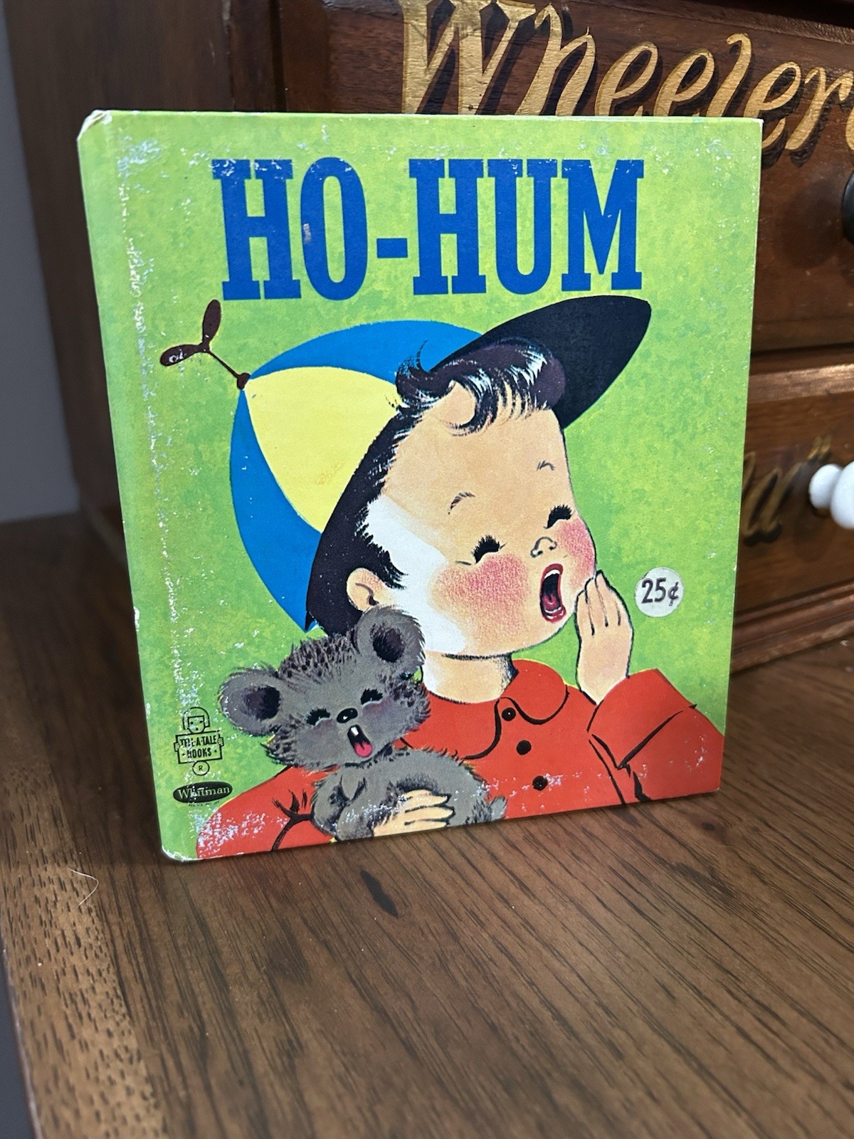 HO HUM by Patricia Lynn Whitman Tell-a-Tale Children’s HC Book (1957) NICE!
