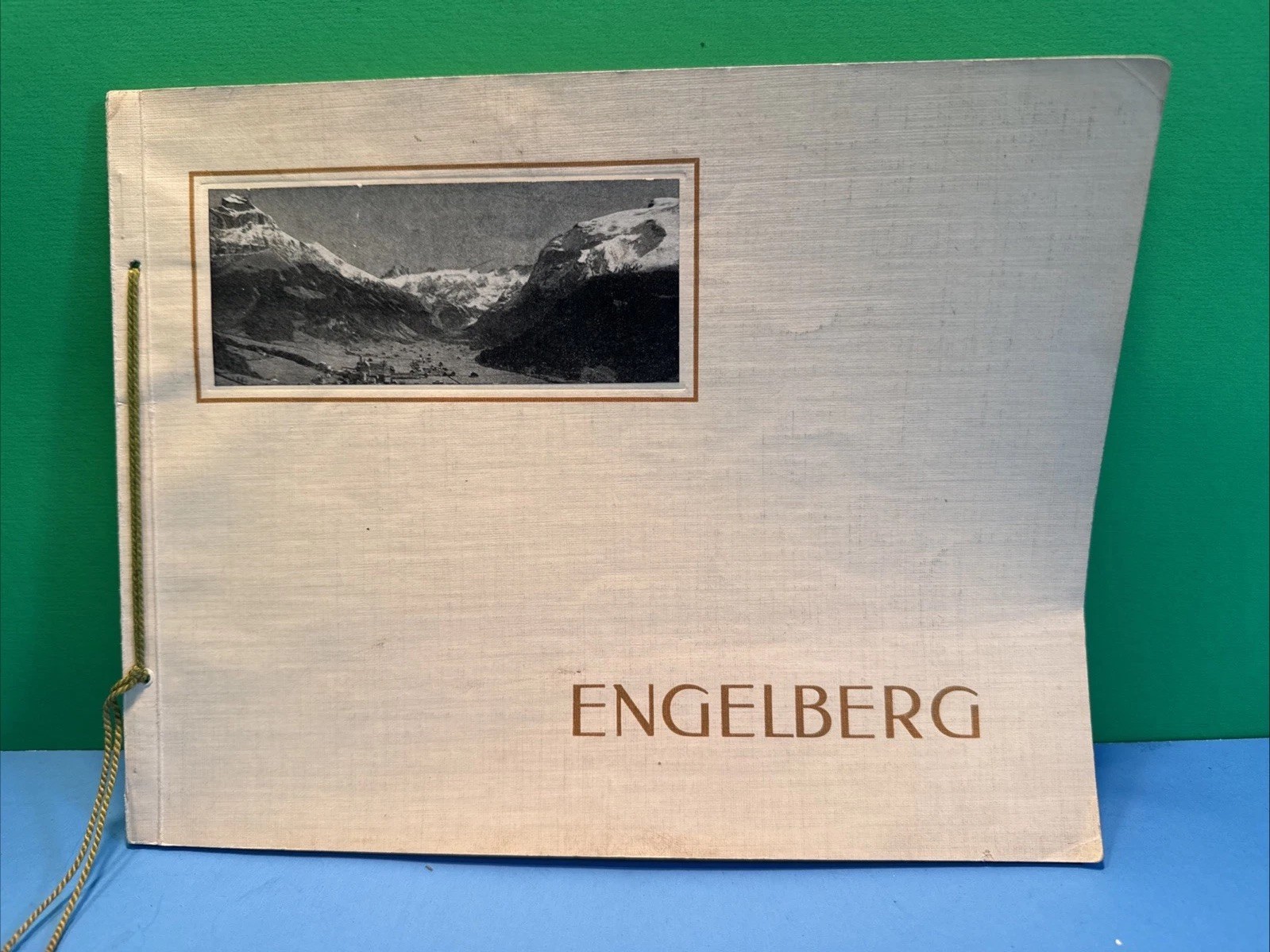 Engelberg & Umgebung Verlag R Hess View book Alps Switzerland Vintage