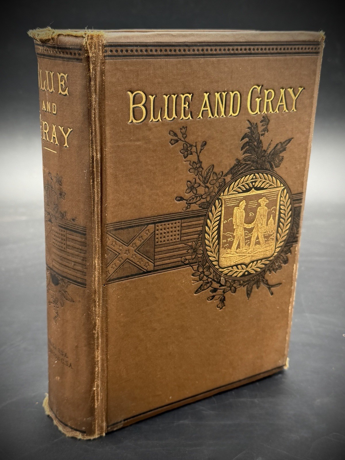 1884 Civil War History: The Blue and The Gray, 1st Edition, Rev. Gerrish