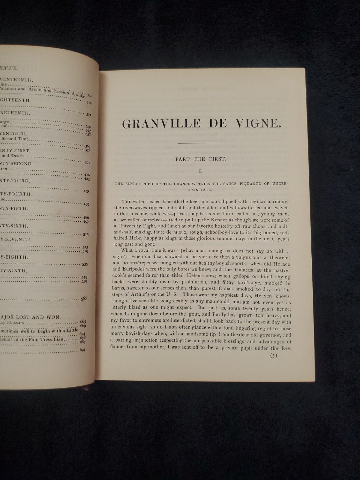 Under Two Flags, Granville De Vigne Ouida Volume 1 & 2