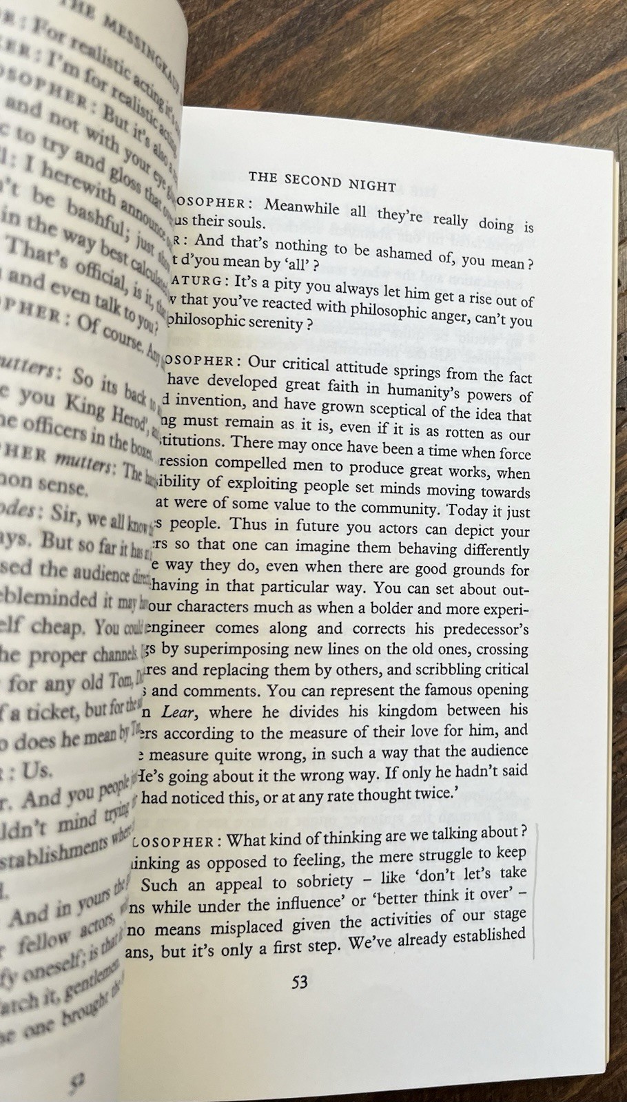 1971 Bertolt Brecht THE MESSINGKAUF DIALOGUES Methuen Vintage Trade Softcover