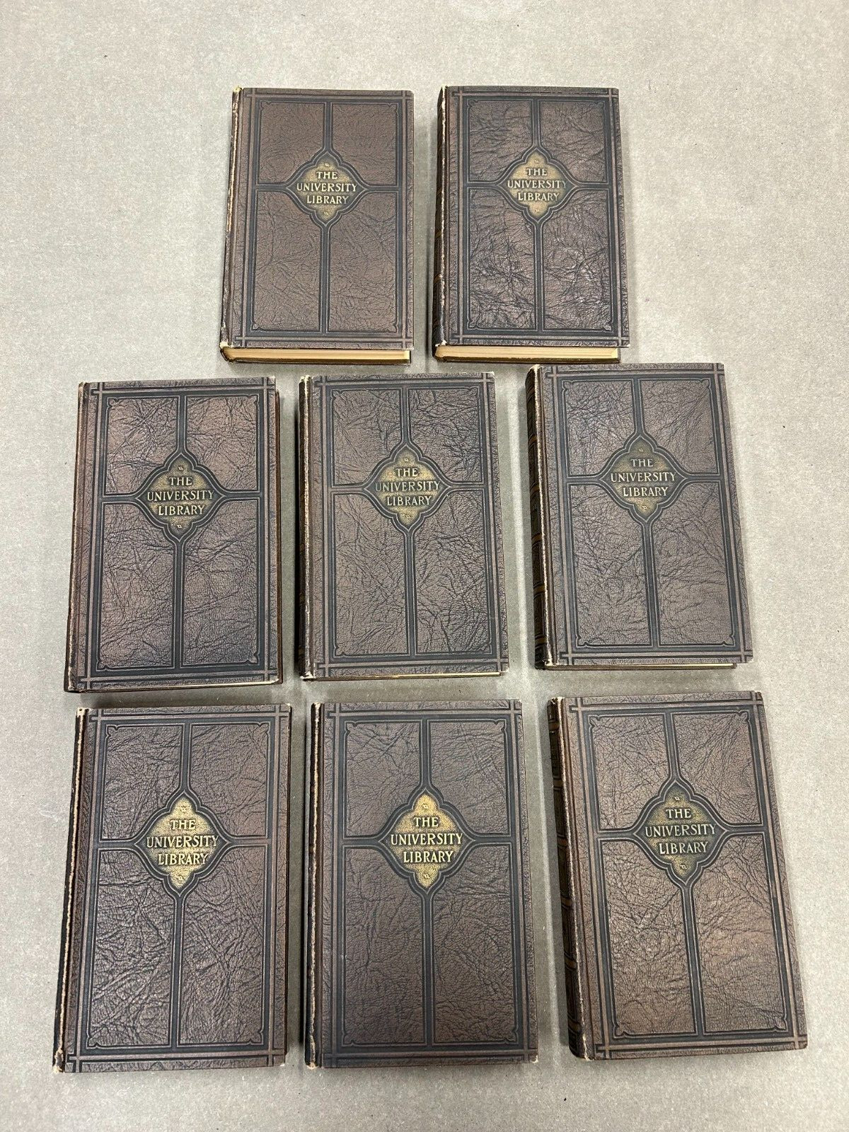 The University Library 8 Assorted Volumes (John Huston Finley – 1931)