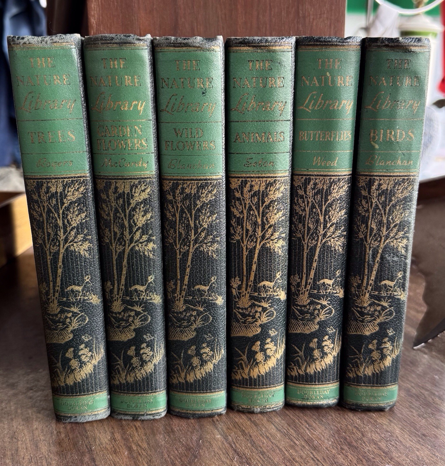 The Nature Library 1926 6 Vol. Set; Illustrated Hardcovers