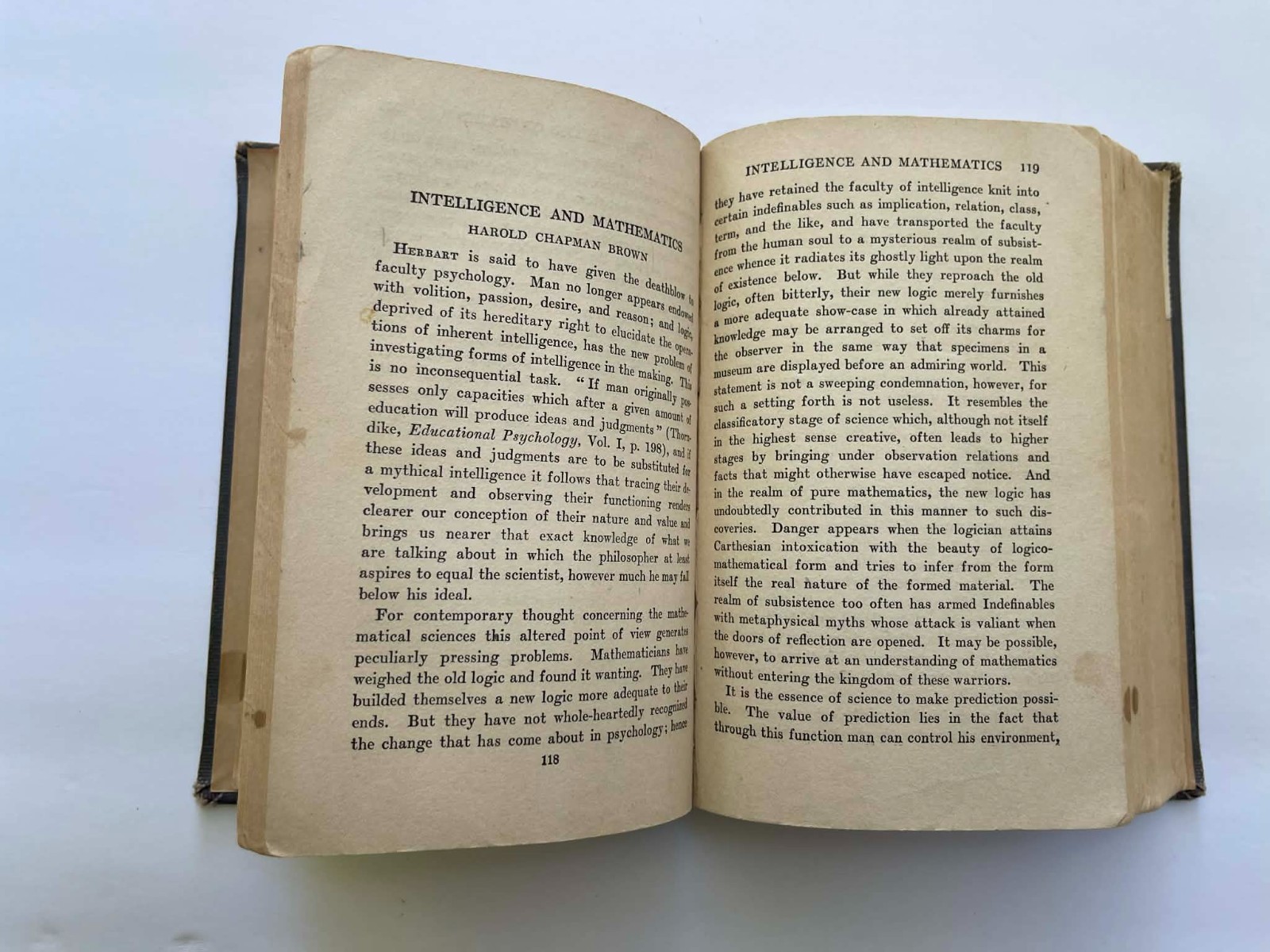 Creative Intelligence, Henry Holt & Co. 1917 First Edition – Ex?Library
