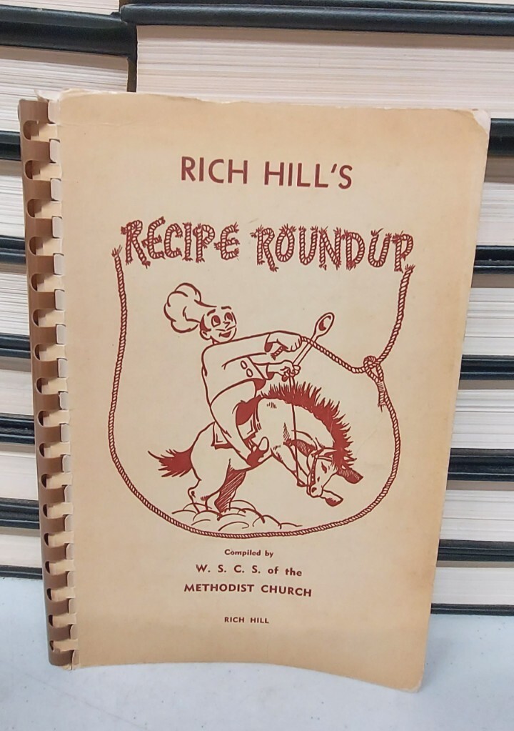Rich Hill Kansas City MO Methodist Cookbook Vintahe 1954
