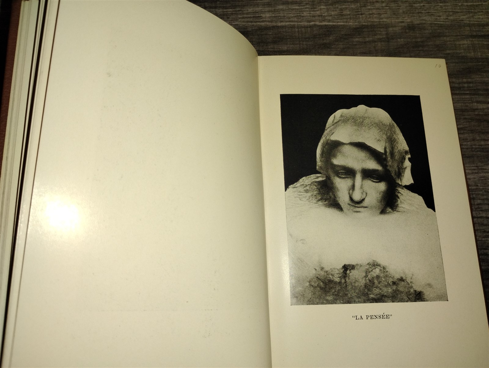 The Art of Rodin by Louis Weinberg Leather Book 1918 Boni and Liveright New York