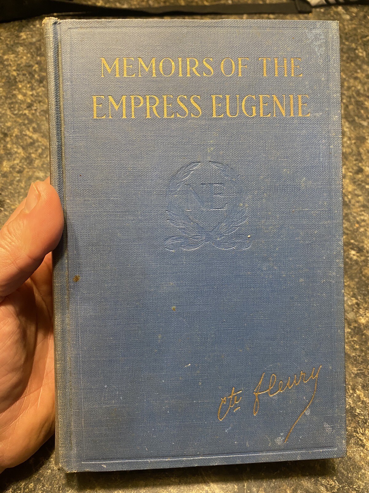 Memoirs of the Empress Eugenie Vol 2 by Comte Fleury 1920 D. Appleton & Co HC