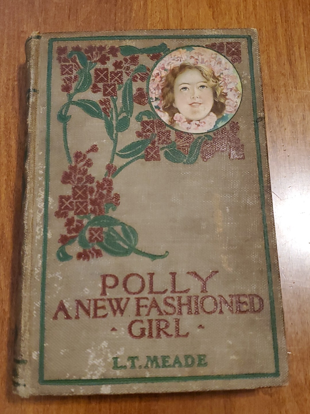 Vintage Hardcover POLLY: NEW-FASHIONED GIRL, by L.T. Meade