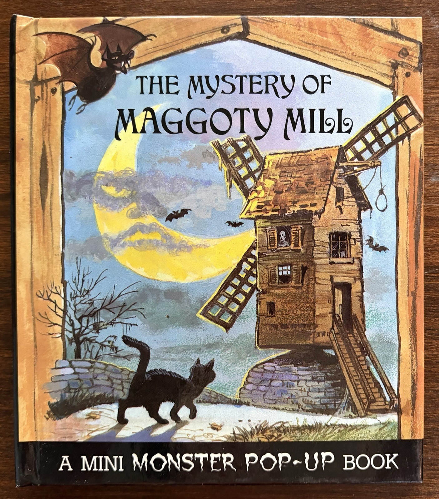 The Mystery Of Maggoty Mill By Skip Skwarek, Vintage 1992 Halloween Pop-Up