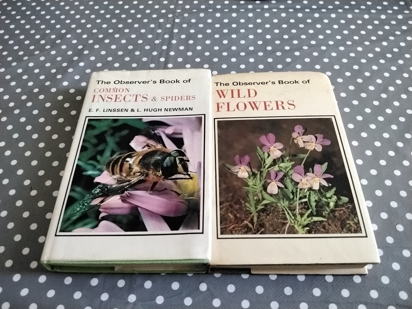 Observers Book Of Common Insects 1971: wild flowers