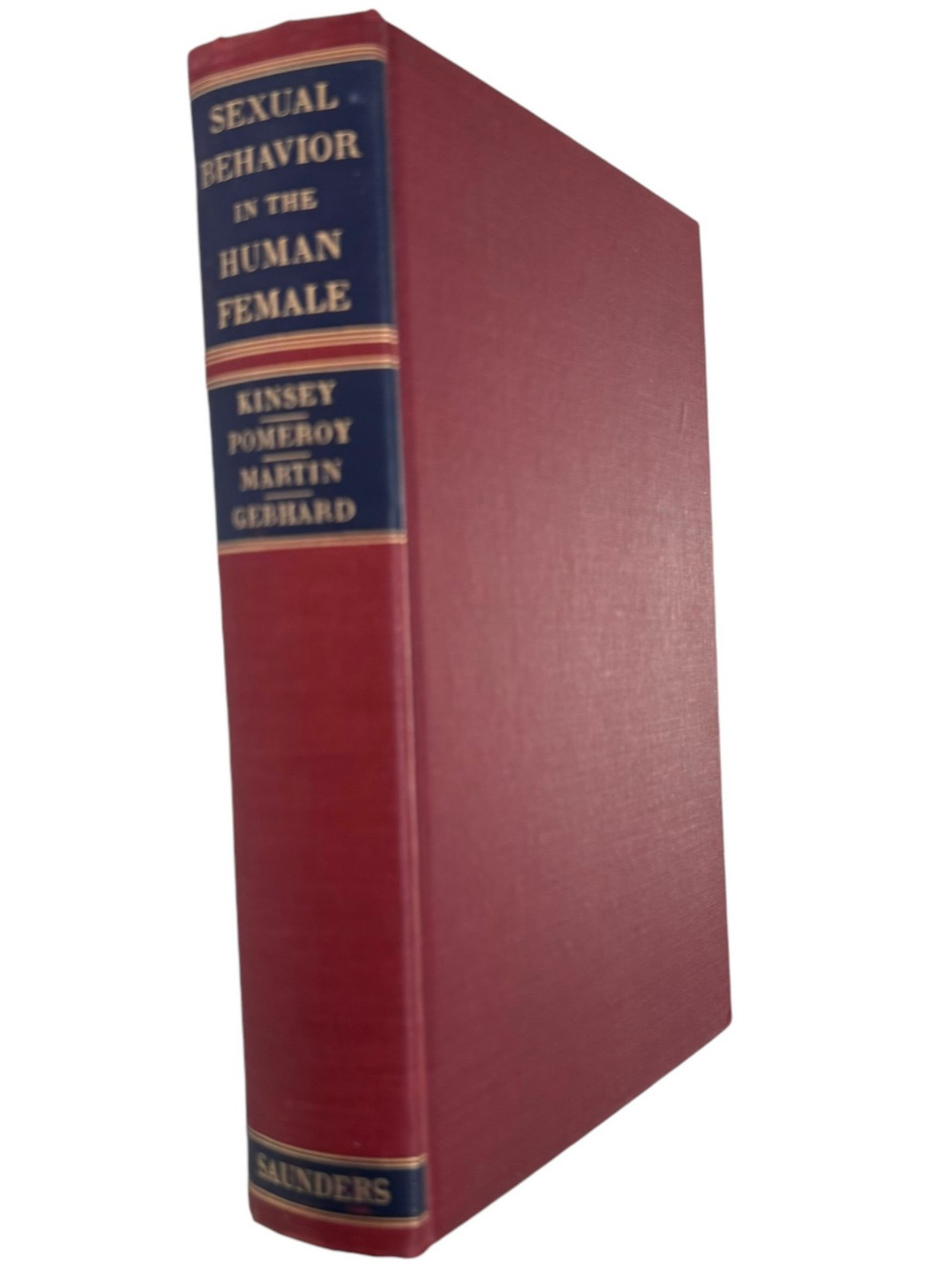Sexual Behavior In The Human Female By Kinsey Pomeroy Martin & Gebhard First Edi