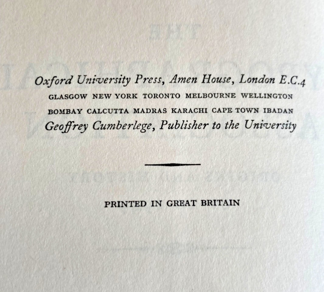 THE TYPOGRAPHICAL ASSOCIATION -IT’S ORIGINS AND HISTORY UP TO 1949 A E MUSSON.