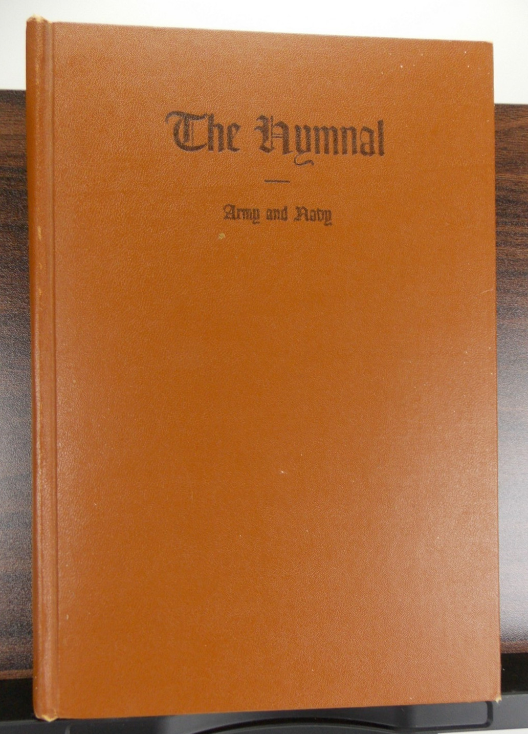 Vintage 1942 WWII The Hymnal Army & Navy US Government Printing Office Brown HB