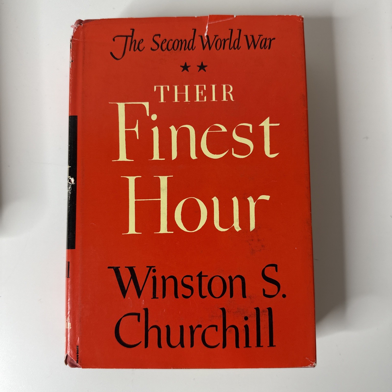 Second World War Hardcover Winston Churchill Complete Set Volumes 1 2 3 4 5 6 DJ