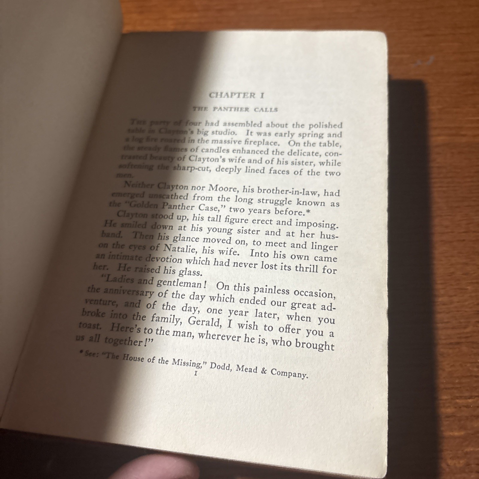 1932 The Dragon in Harness (Hardcover DJ) GLUCK, SINCLAIR Scarce Mystery Rare
