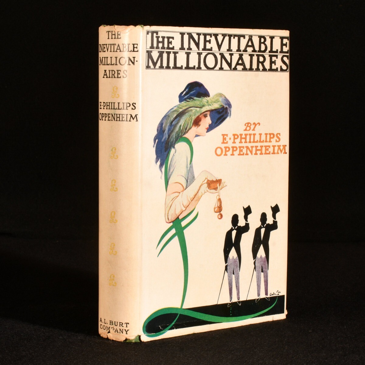 1925 The Inevitable Millionaires E. Phillips Oppenheim Dust Wrapper 1st Ed