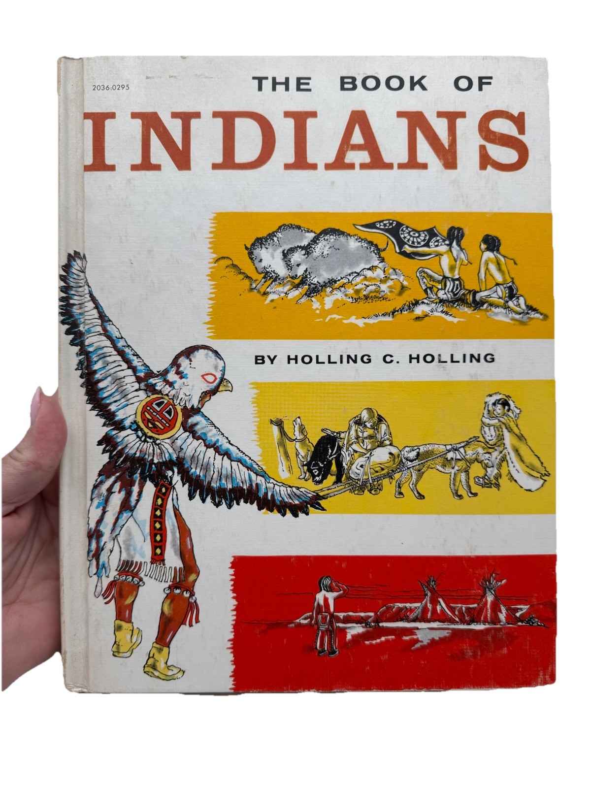 The Book of Indians by Holling C. Holling 1962 Hardcover Vintage