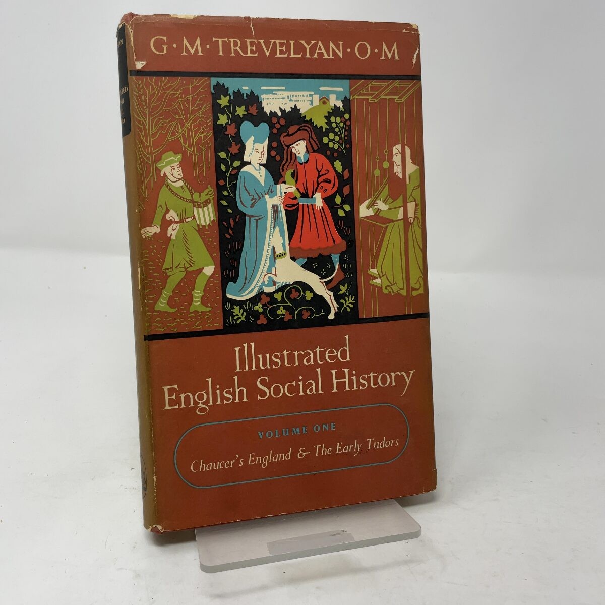 Illustrated English Social History by G. M. Trevelyan HC First Thus Very Good 1