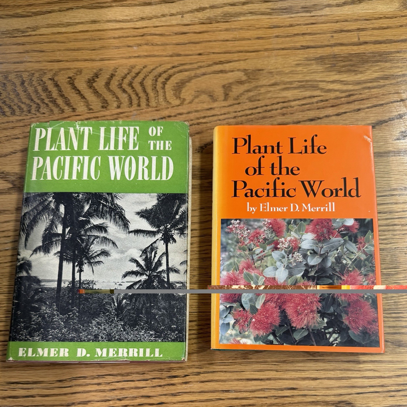 Plant Life of the Pacific World Merrill 1947 MacMillan 1981 Tuttle HC DJ books