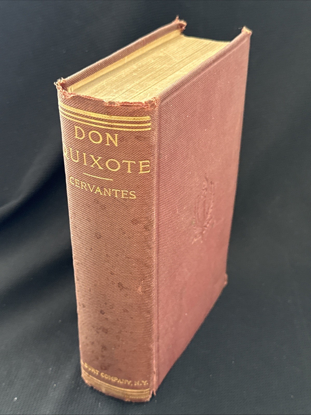 Miguel De Cervantes Don Quixote La Mancha Complete In One Volume A.L. Burt Co.