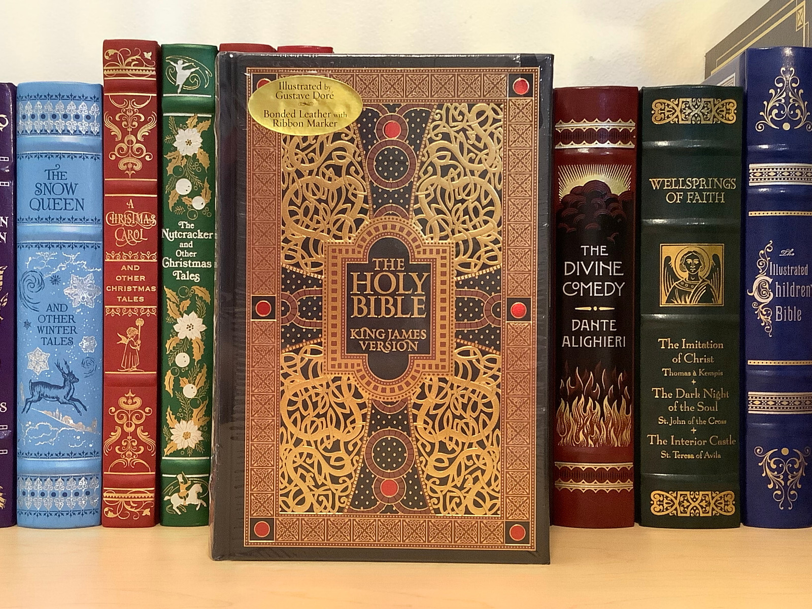 The Holy Bible – King James Version – leather-bound / sealed