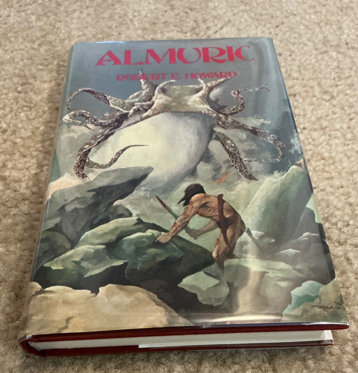 Almuric by Robert E. Howard HC/DJ (1975) Donald Grant w/ Art by David Ireland VF