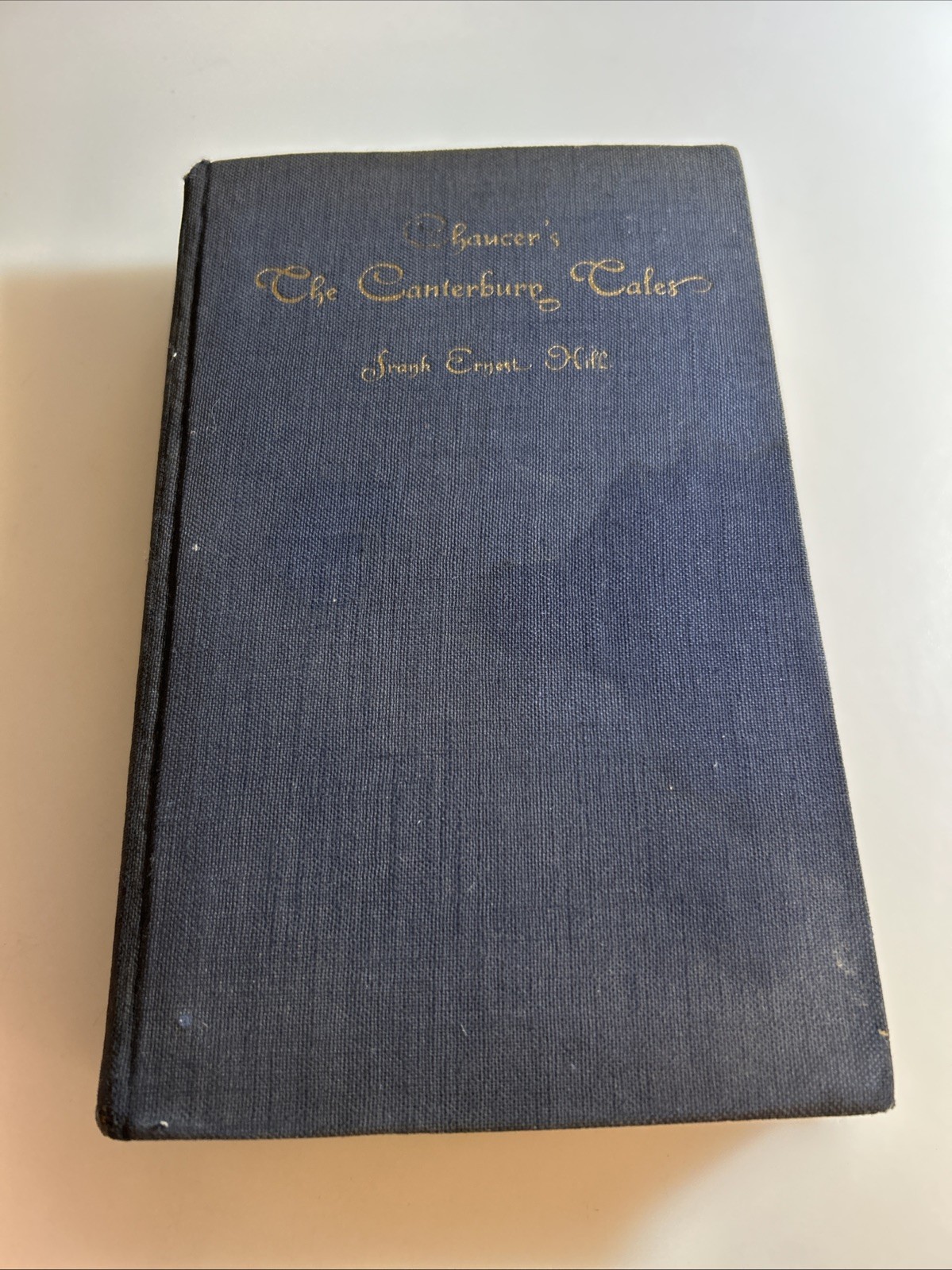 The CANTERBURY TALES Geoffrey Chaucer Frank Hill Underlines 1935 1st Ed 2908