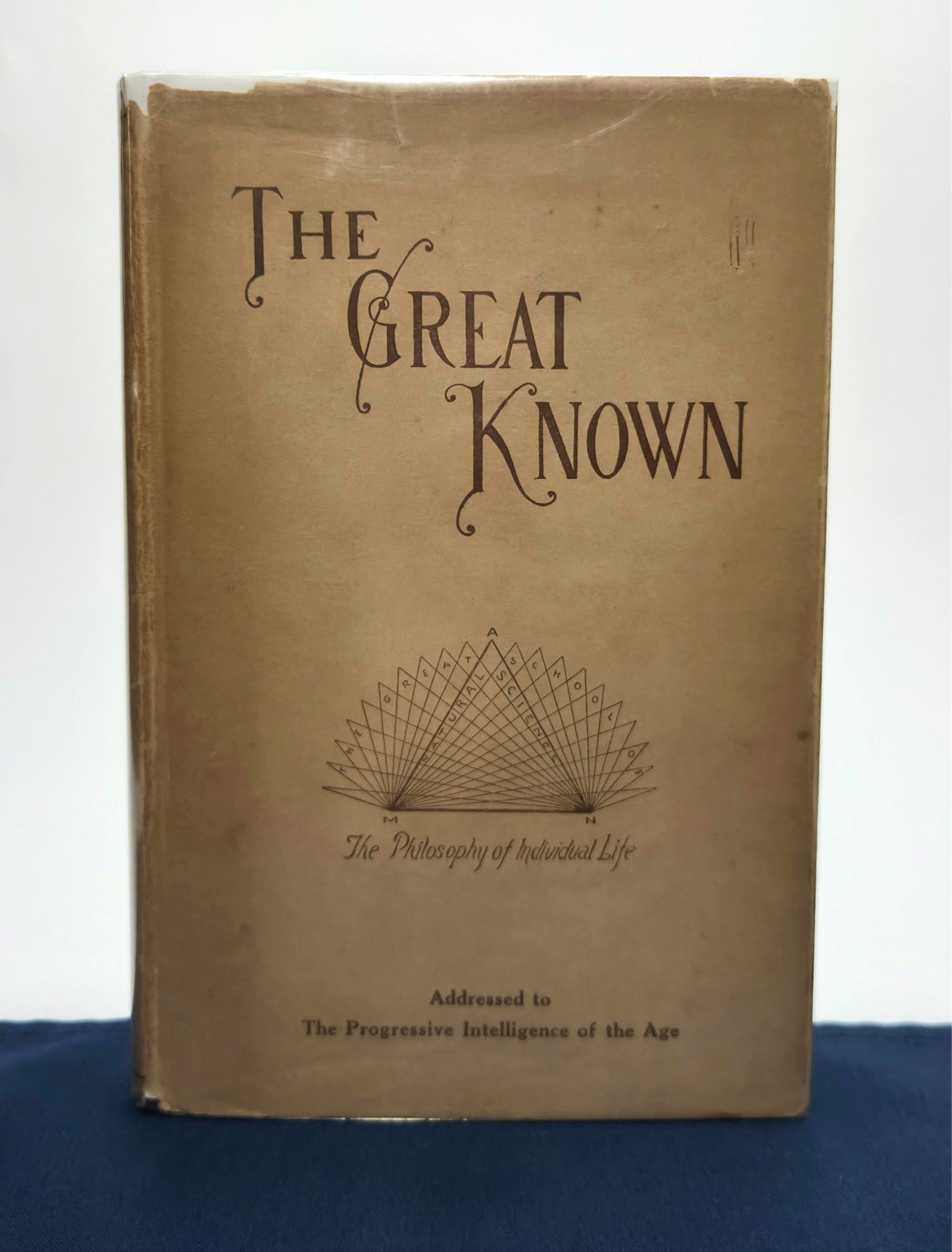 The Great Known 1928 Harmonic Series by J E Richardson HC $3 DJ METAPHYSICS RARE
