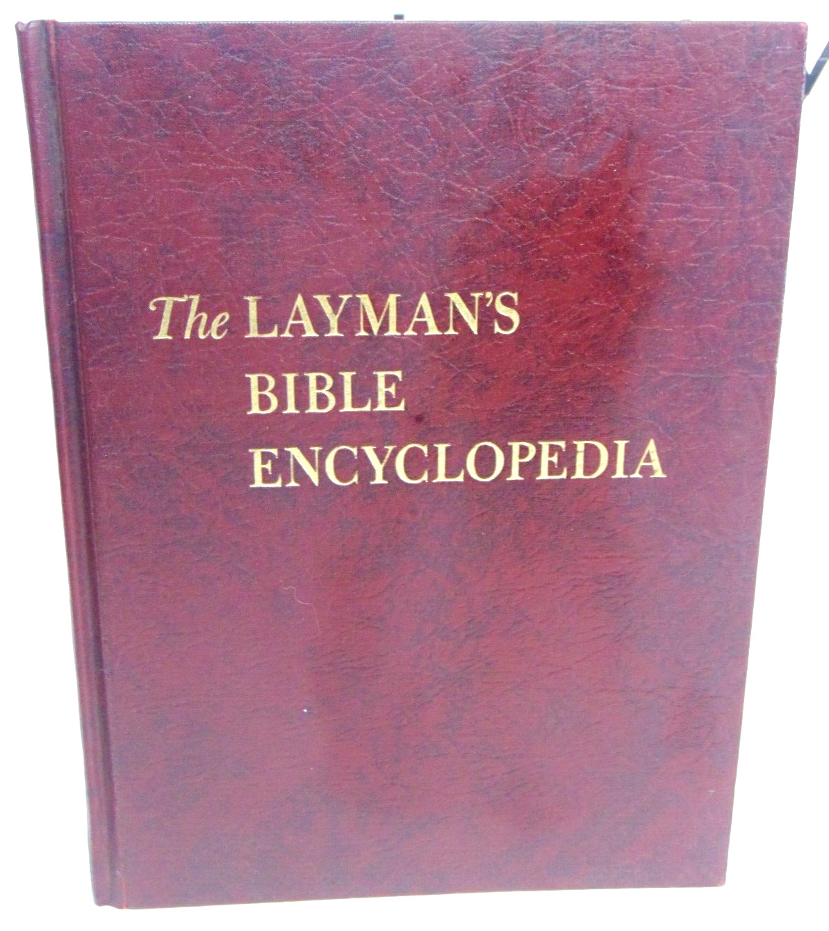 Layman’s Bible Encyclopedia Book 1964 The By William C Martin Biblically Vintage