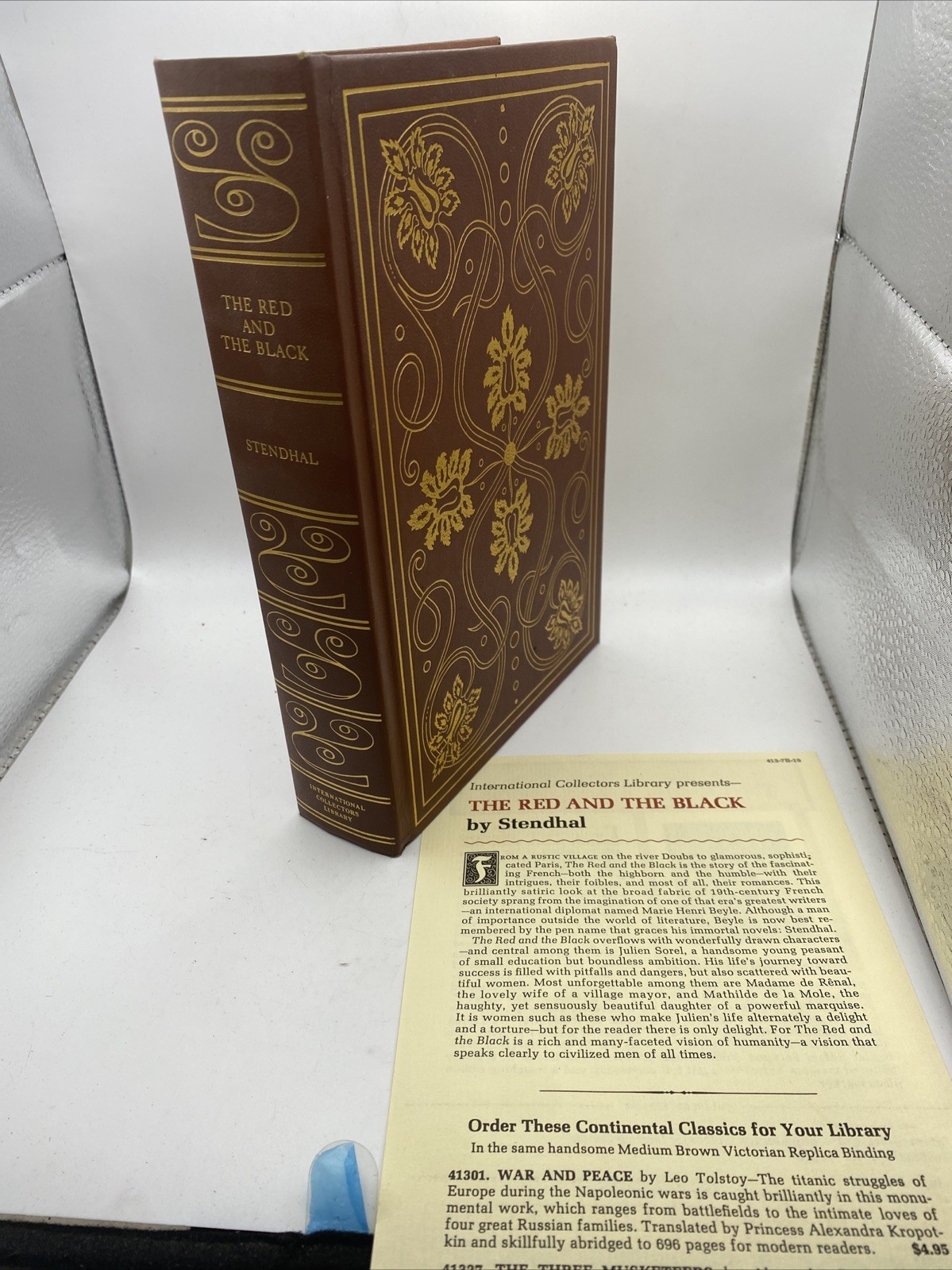 The Red And The Black By Stendhal International Collectors Library 1949 HC Book