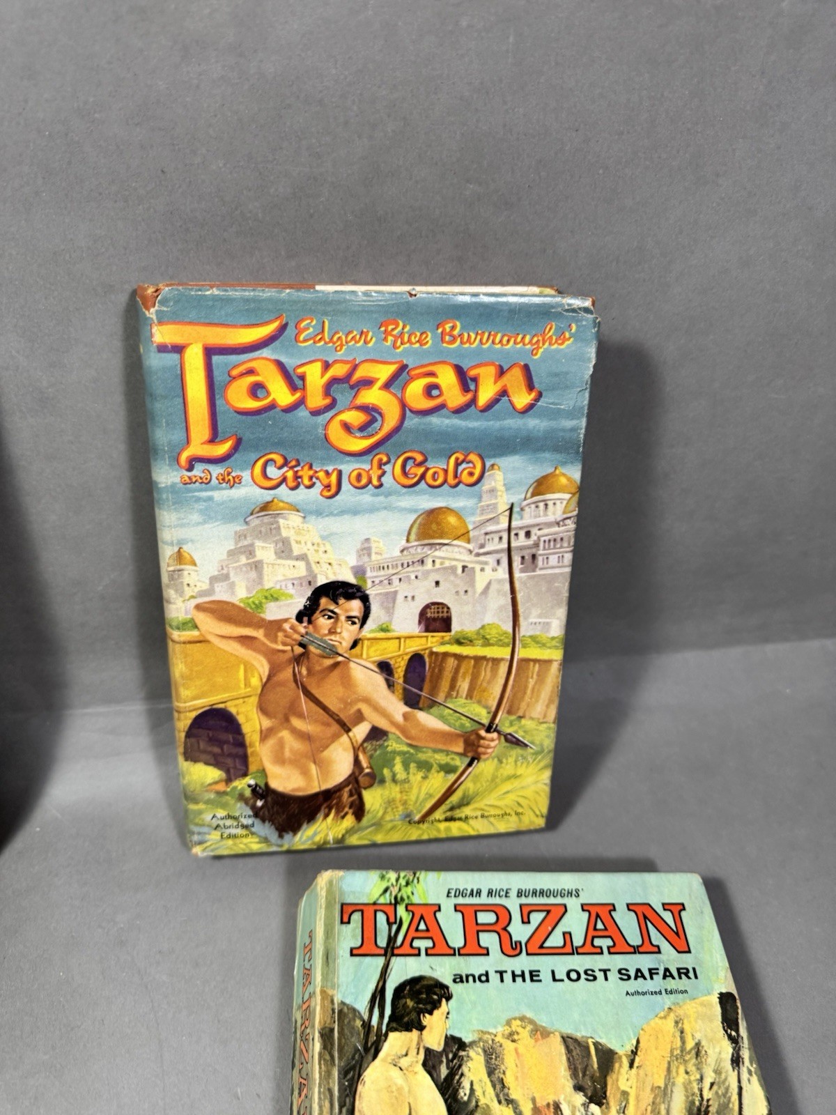 Lot of Vintage Tarzan Big Little Books Whitman Publishing Company