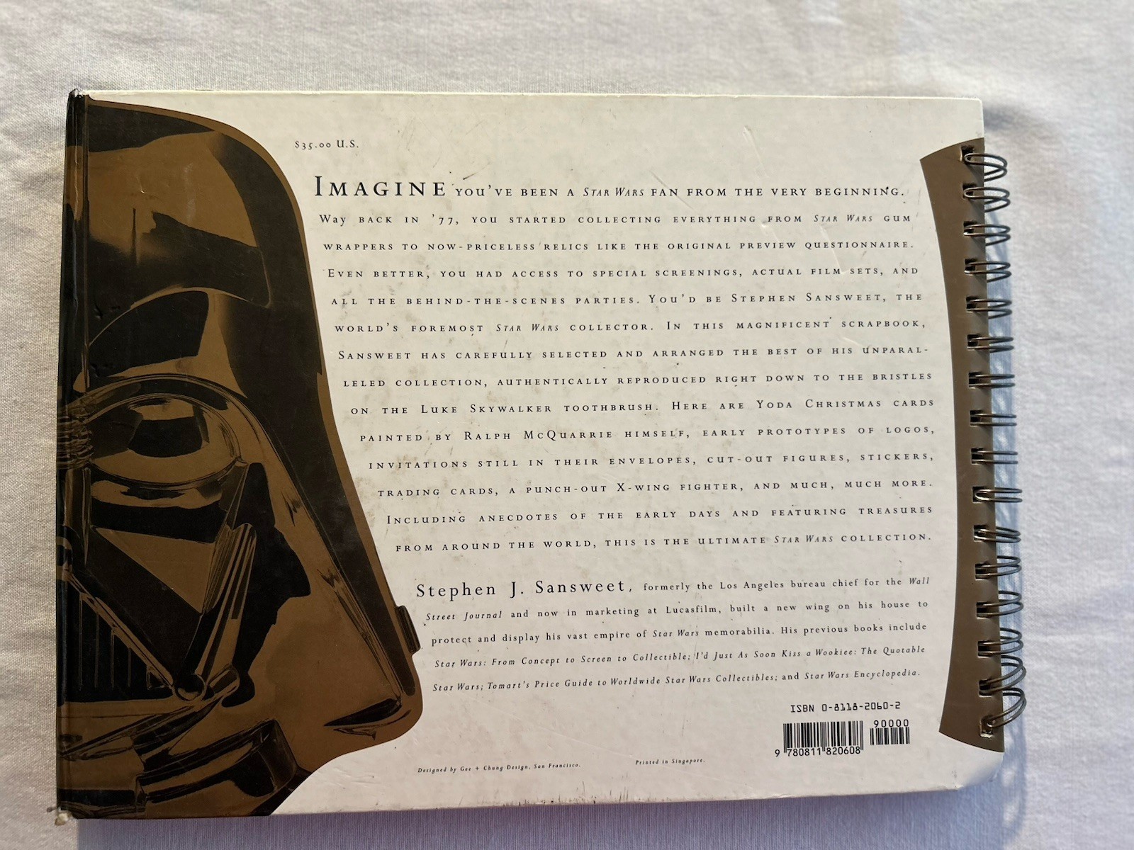 Star Wars Scrapbook: The Essential Collection by Stephen J. Sansweet (1998, HC)