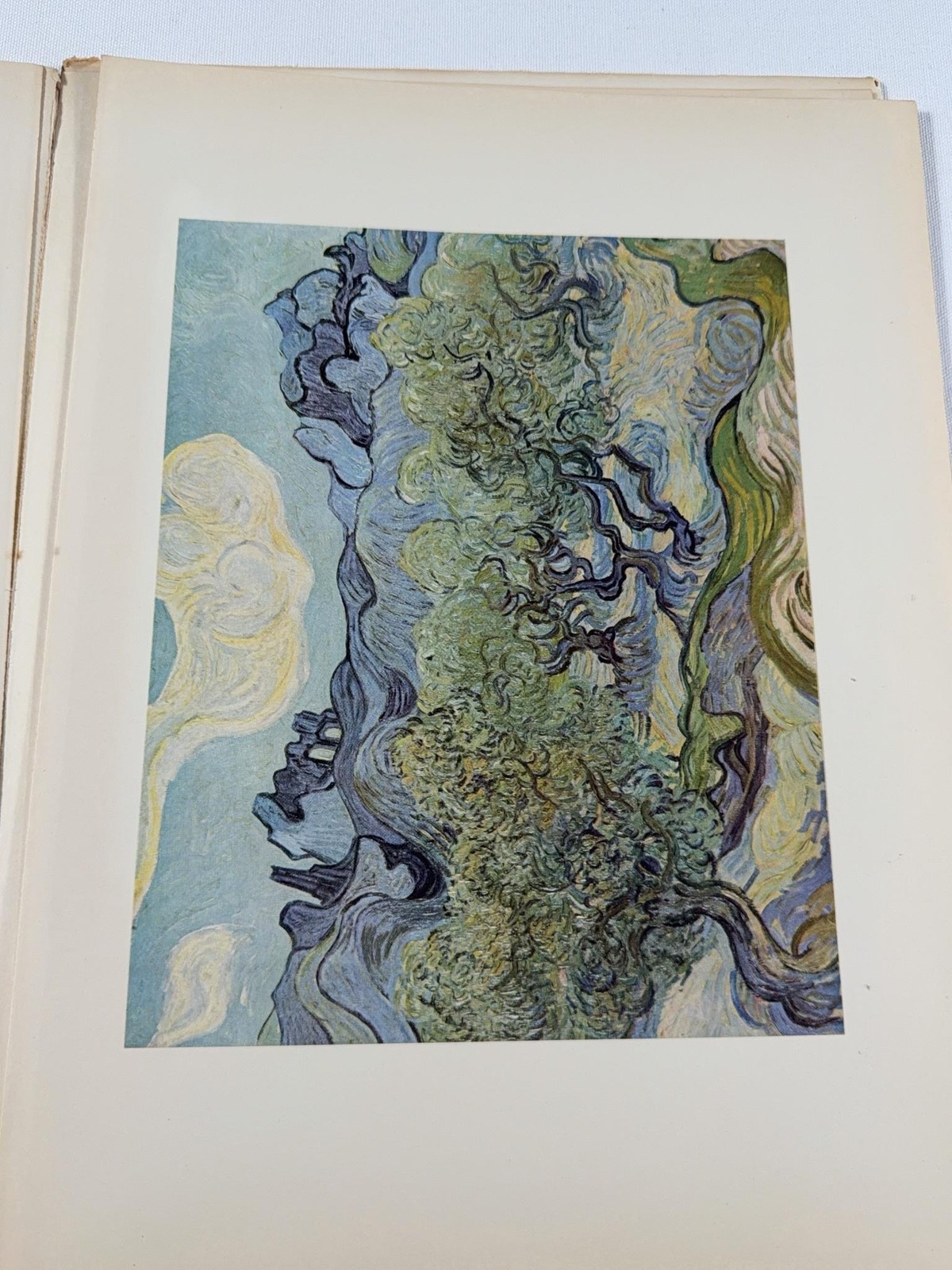Vintage 1952 Van Gogh Harry N Abrams Art Treasures Softcover 16 Prints Portfolio