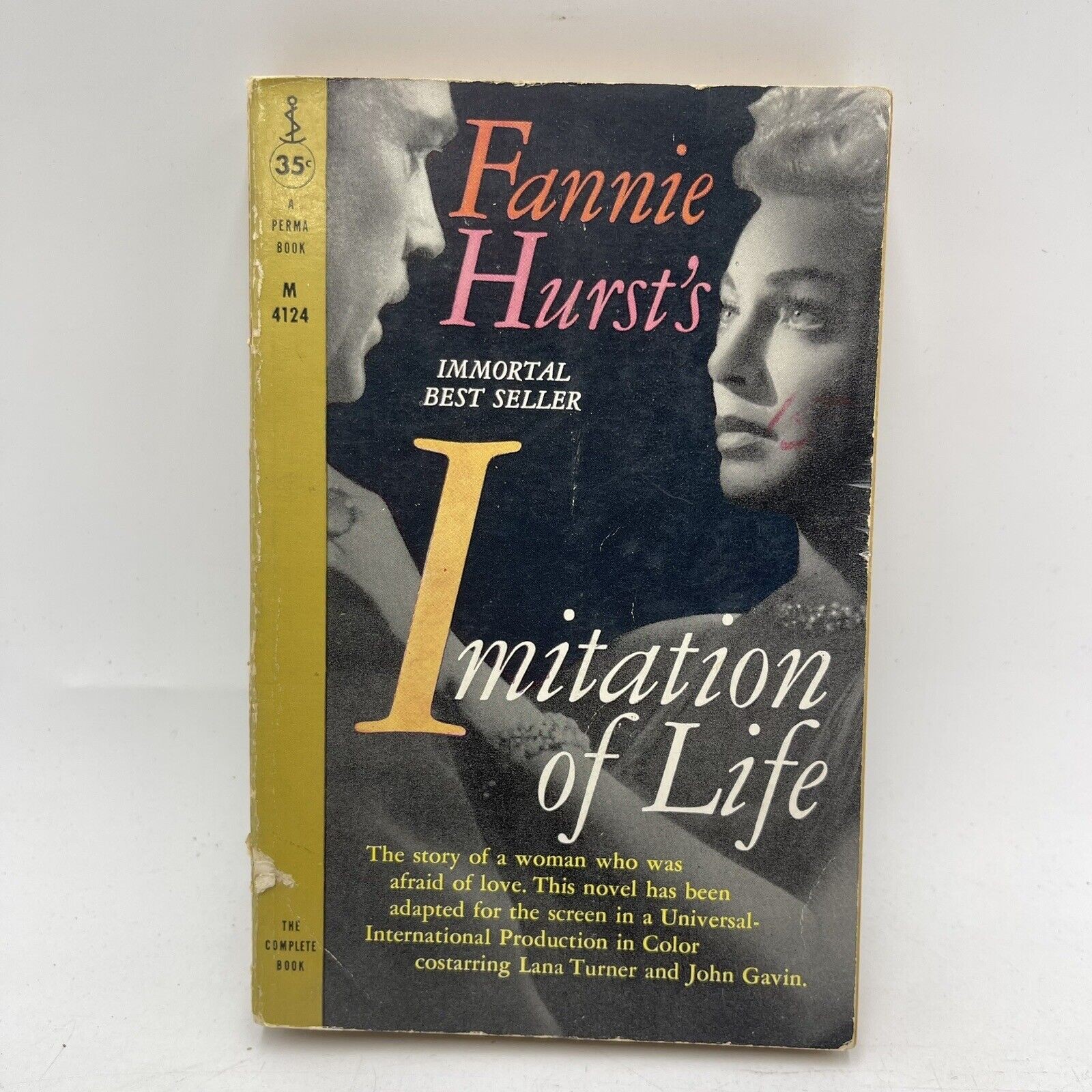 IMITATION OF LIFE by Fannie Hurst (1959) Pocket Books paperback