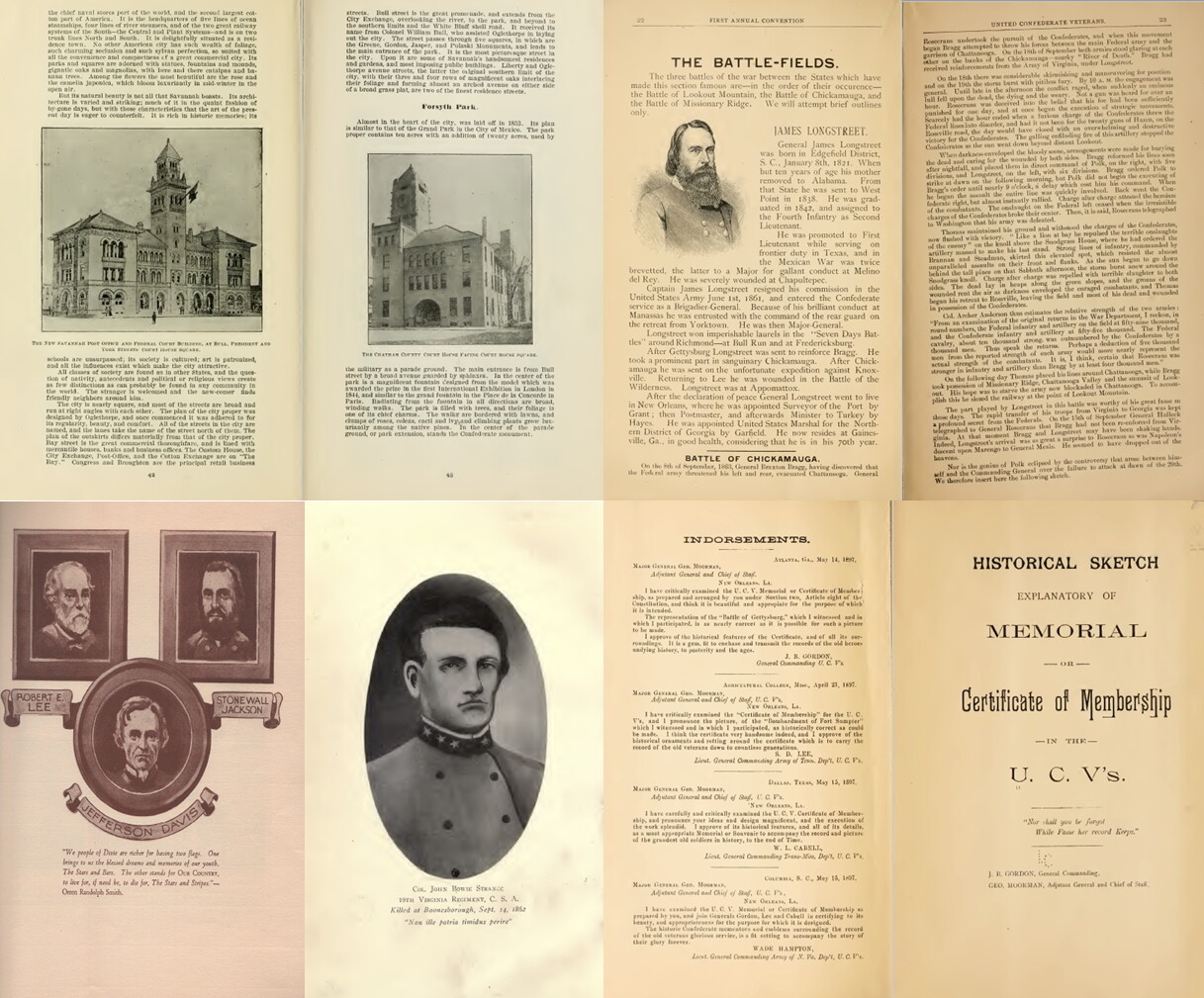 The American Civil War United Confederate Veterans – 105 Rare Old Books on USB