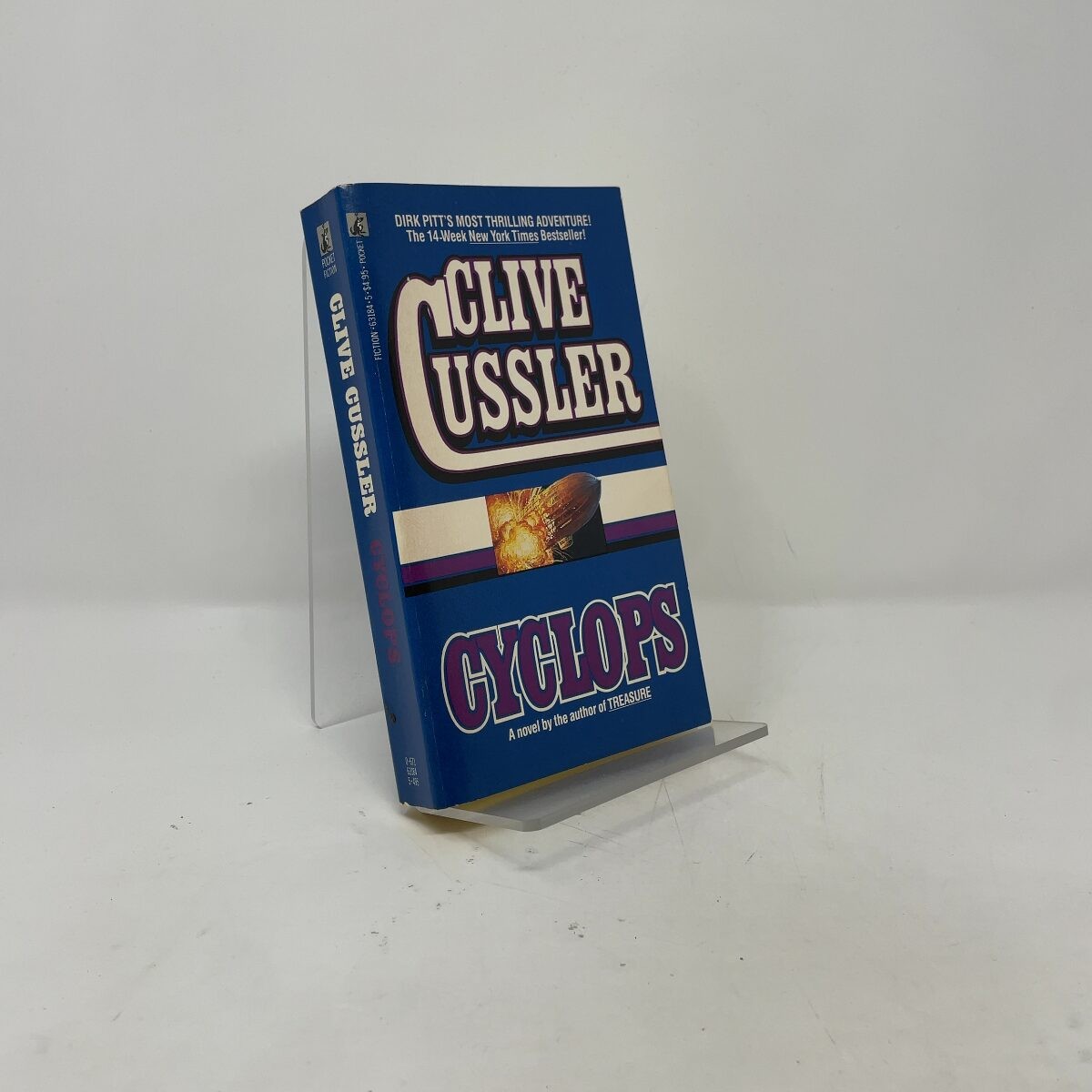 Cyclops by Clive Cussler PB First Edition Like New 1986