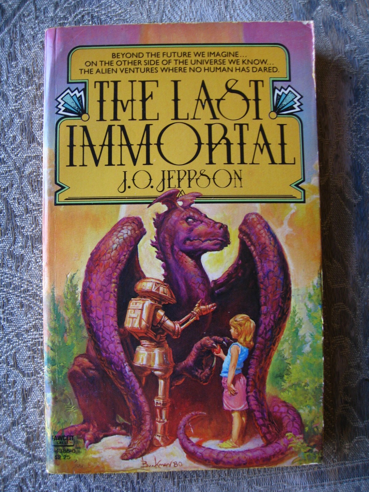 J.O. Jeppson – The Last Immortal (The Roiss #2) – 1981 – paperback