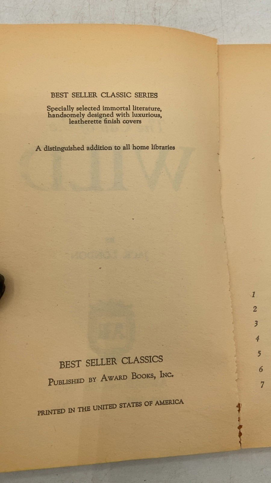 The Call of the Wild Jack London Hardcover Best Seller Classic Series