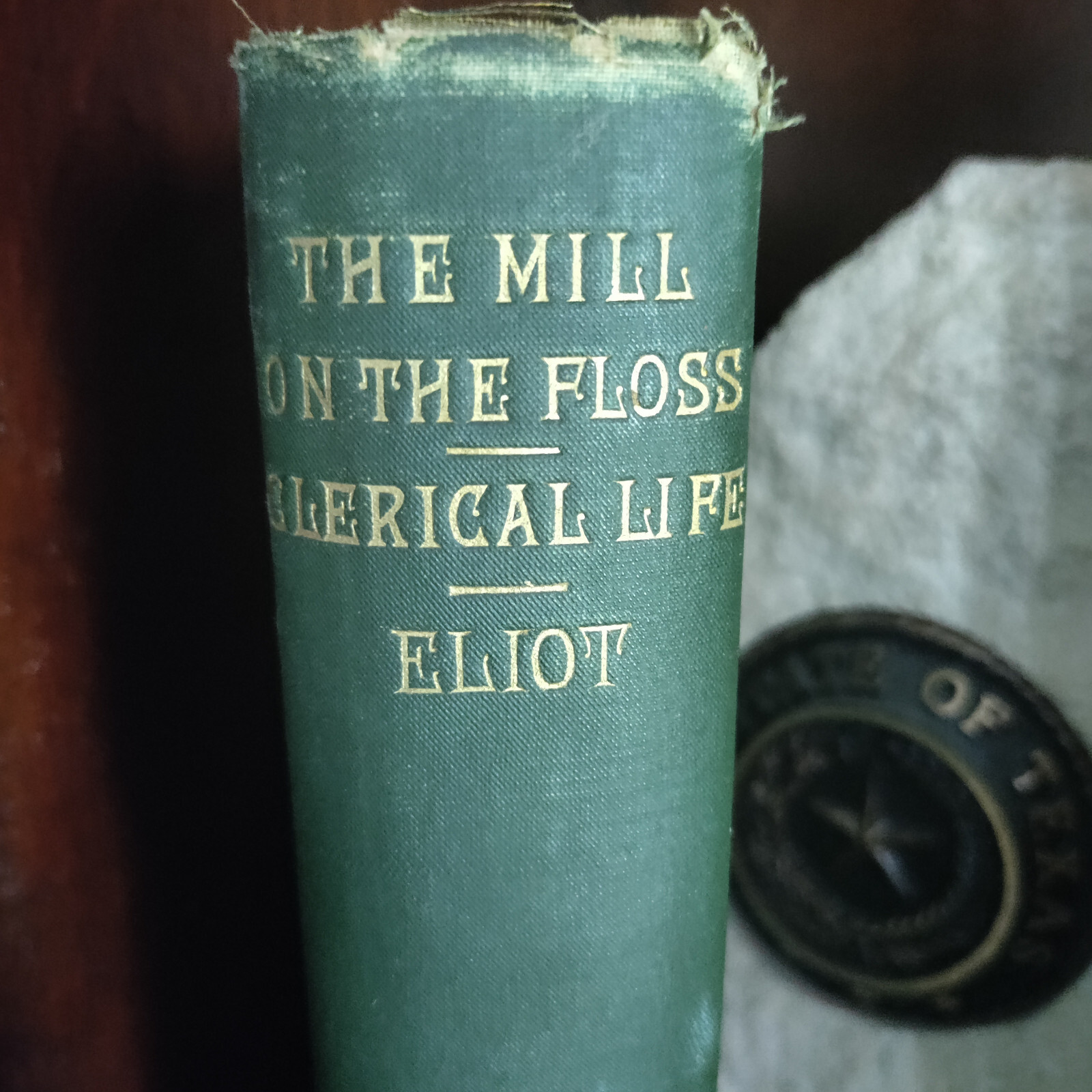 ANTQ_THE MILL ON THE FLOSS_George Eliot_1885_John Alden publ_Very Good