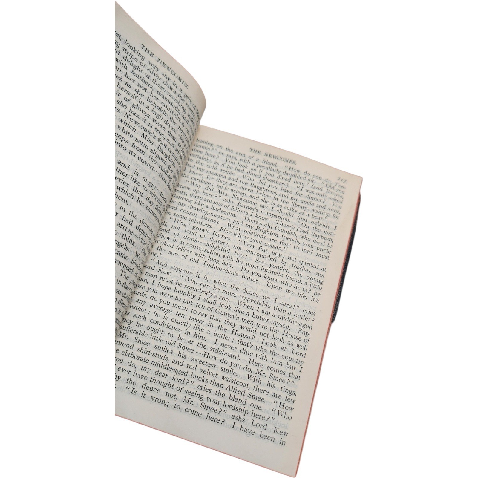 The Newcomes William Thackeray Thomas Nelson & Sons Antique Gilt Spine Book