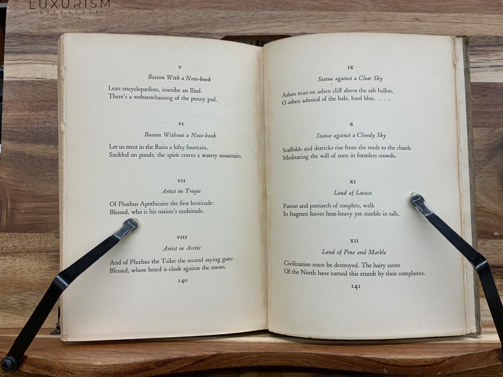 1931 Harmonium Wallace Stevens Second Edition (1st Revised Edition) No Jacket
