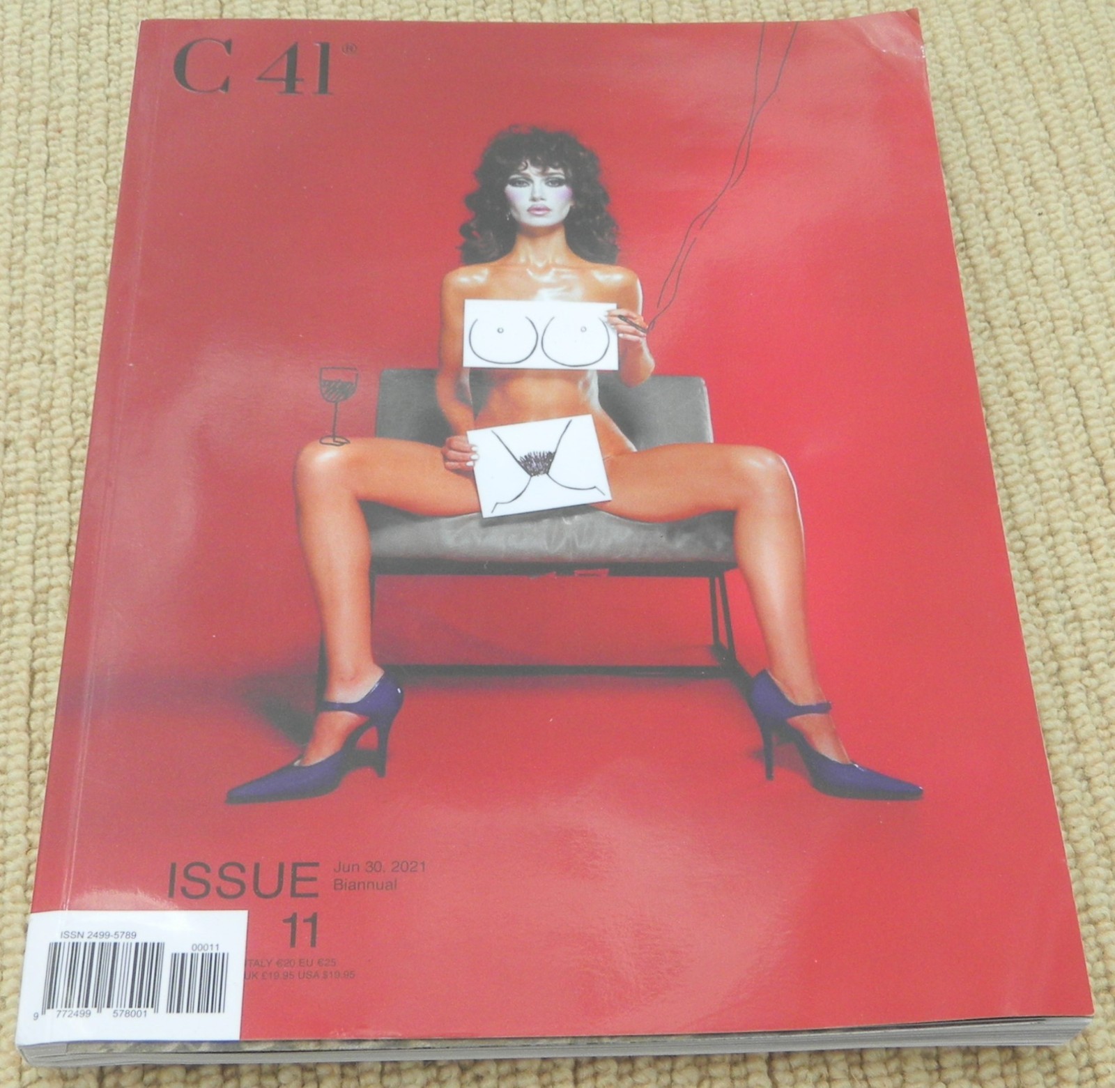 Vintage – C 41 Rare -Book “ 2021 Bi-Annual „and Beat-Up Edges