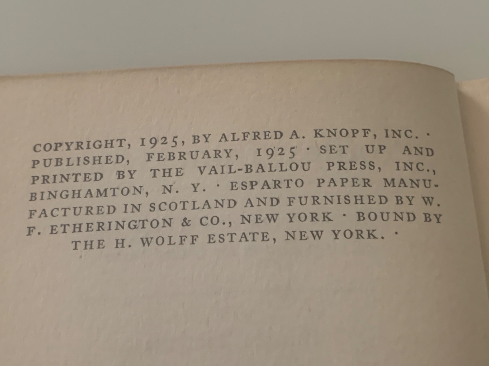 Antique Book – PROFILES FROM HOME, Eunice Tietjens, 1925 Tan Cloth Hardcover
